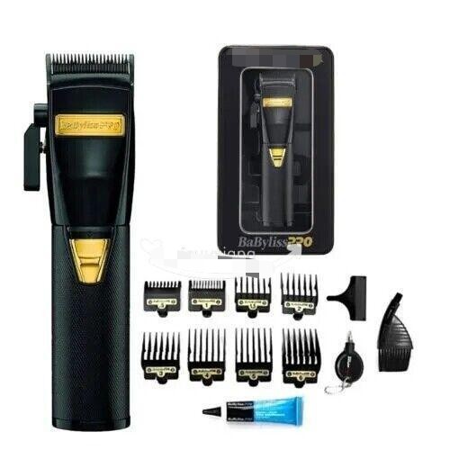 NEW Cord/Cordless Adjustable Clipper Babyliss Pro BLACK and GOLD FX FX870BN