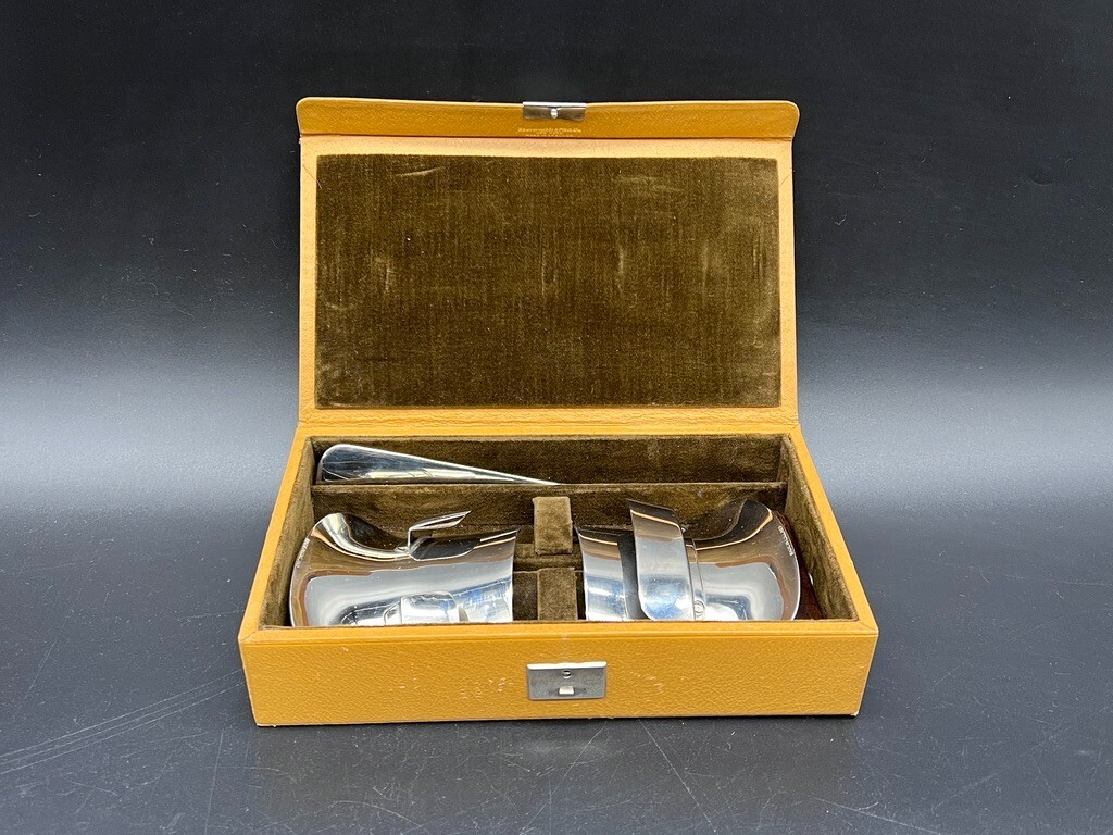 Abercrombie & Fitch Equestrian Riding Boot Lift Made in England in Pigskin Box