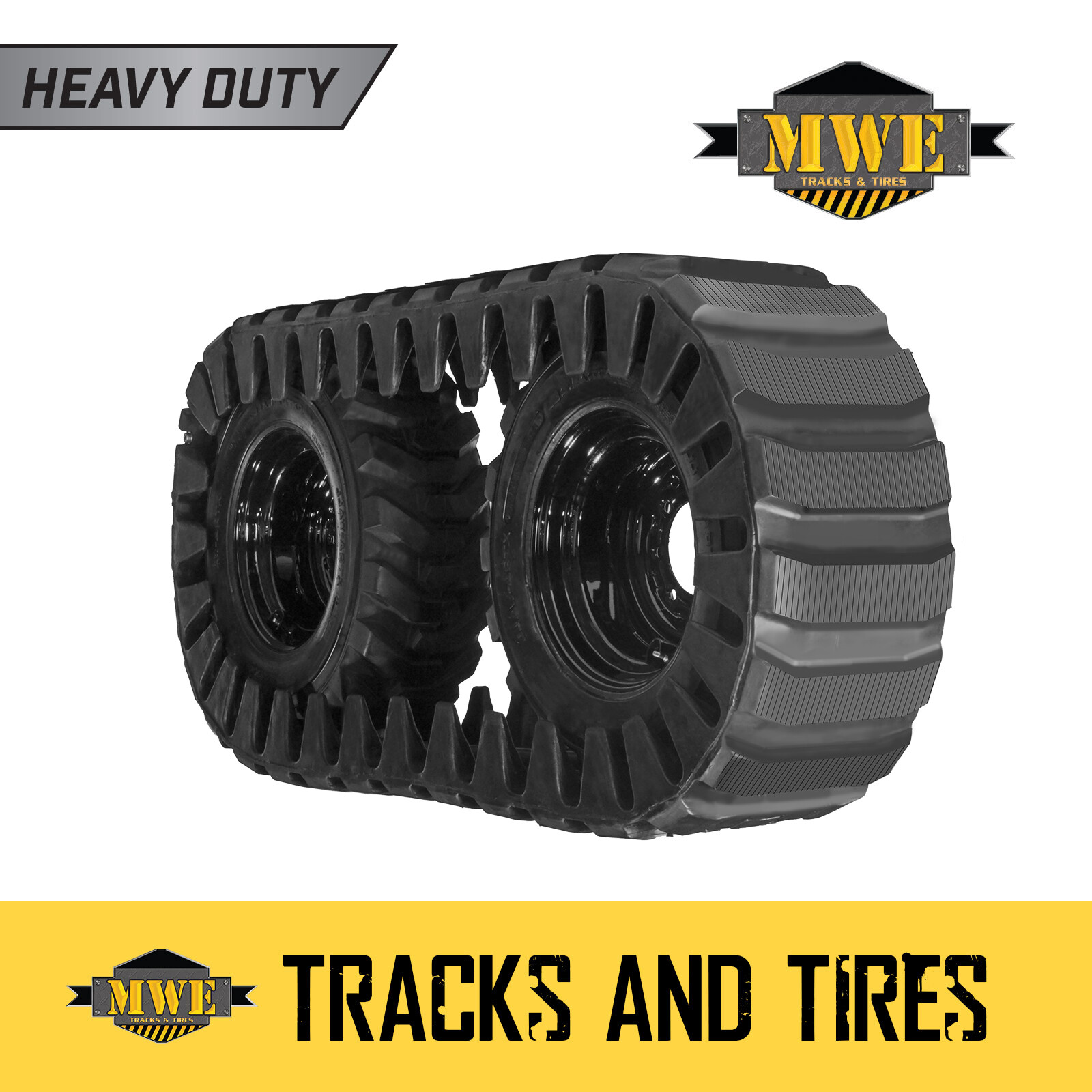 Fits GEHL R135 - (1-Track) Over Tire Track for 10-16.5 Skid Steer Tires - OTTs