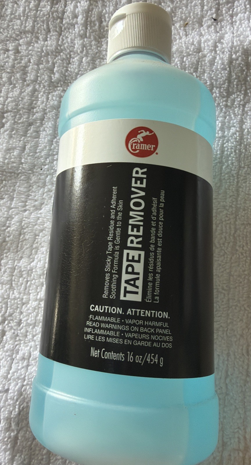 8 Pack  CRAMER Adhesive Remover Solvent/Liquid 473 mL, Liquid, 16Oz. Bottle