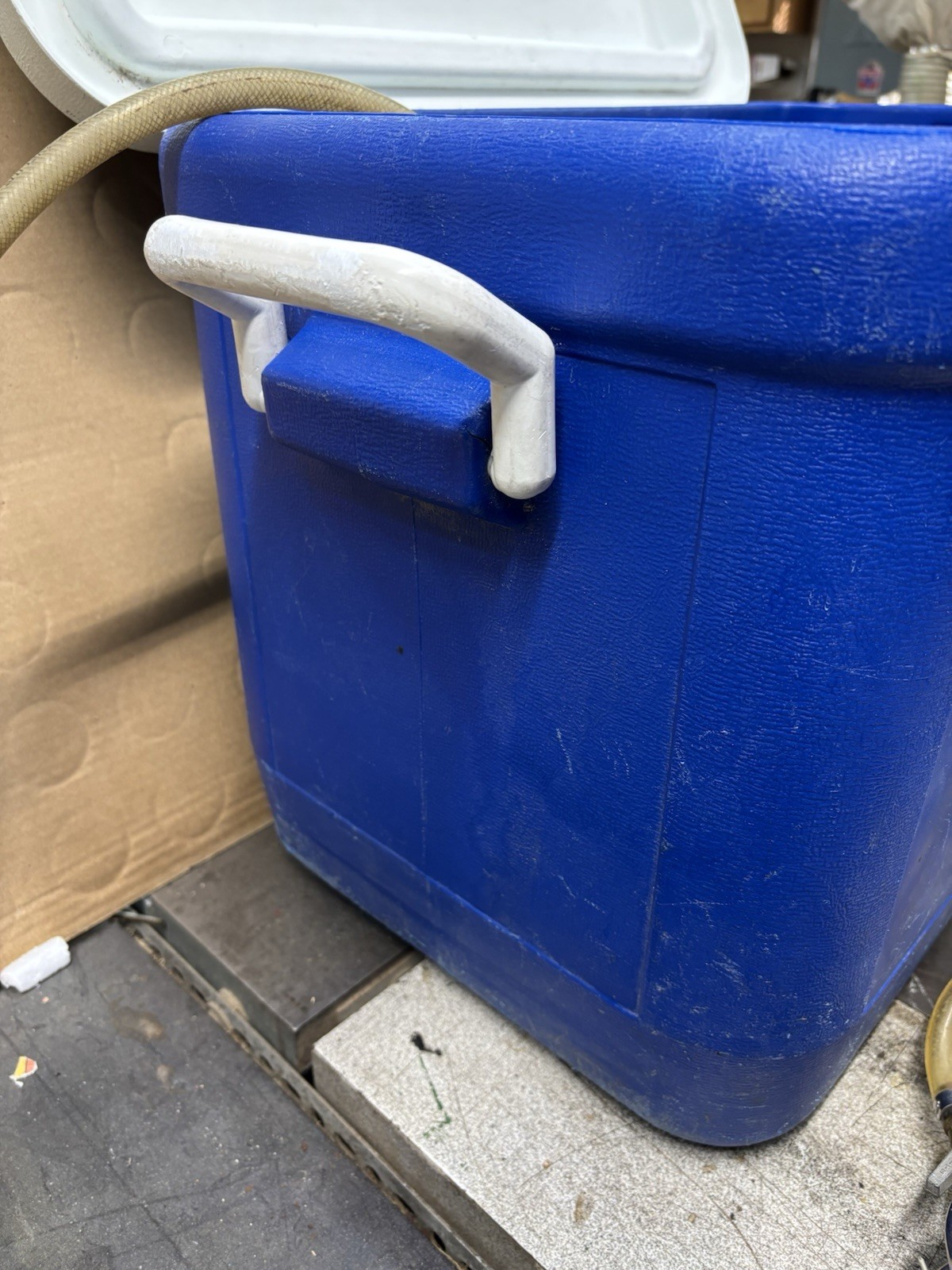 Dual Tap Jockey Box Homebrew Beer Keg Dispensing Cooler Tailgating 48 Qt Cooler