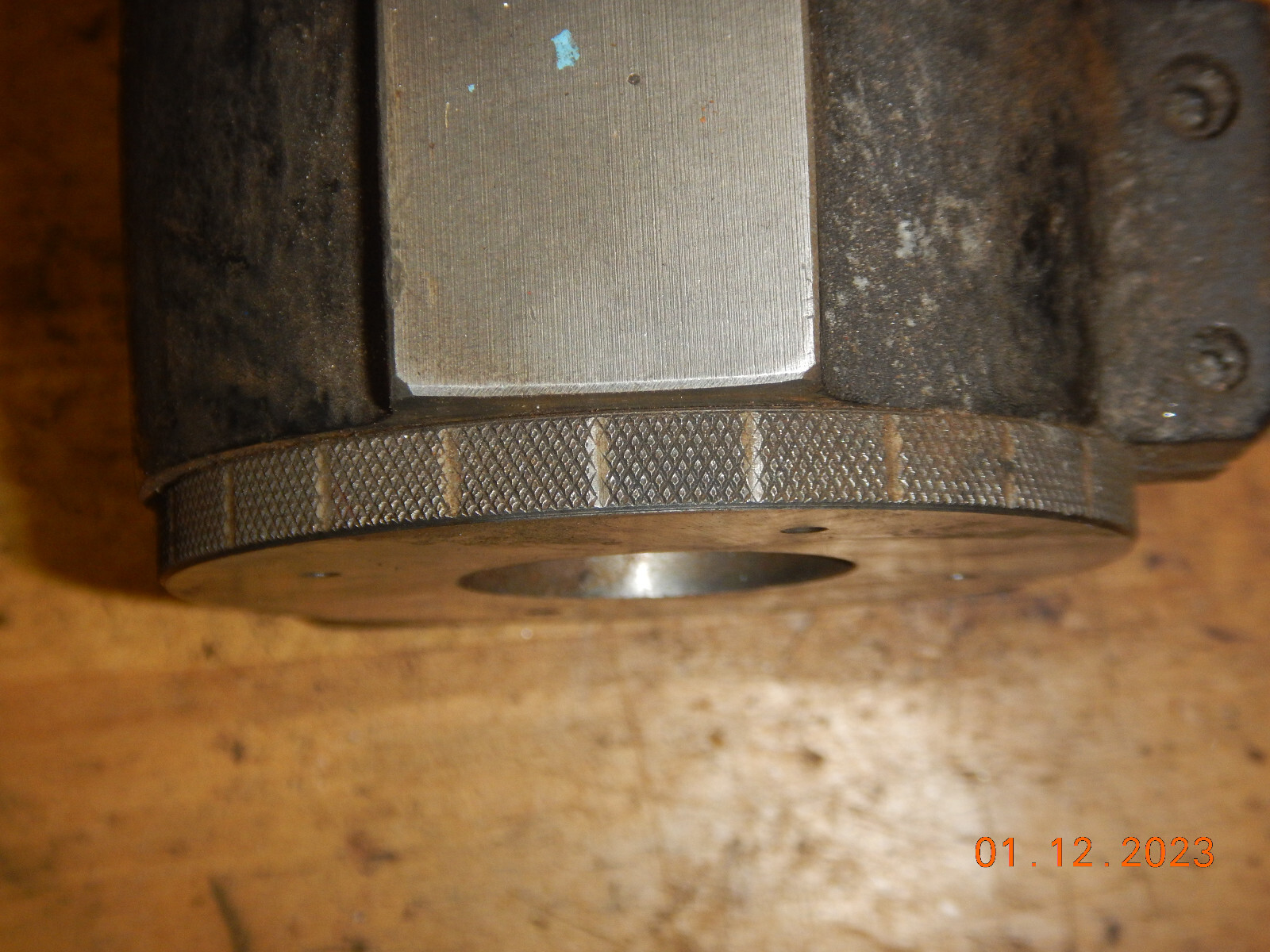 OLDER KALAMAZOO INDUSTRIES 5C COLLET INDEX FIXTURE W/ DRAW BAR