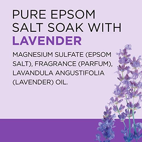 Dr Teal's Epsom Salt Soaking Solution, Soothe & 48 Ounce (Pack of 1), White