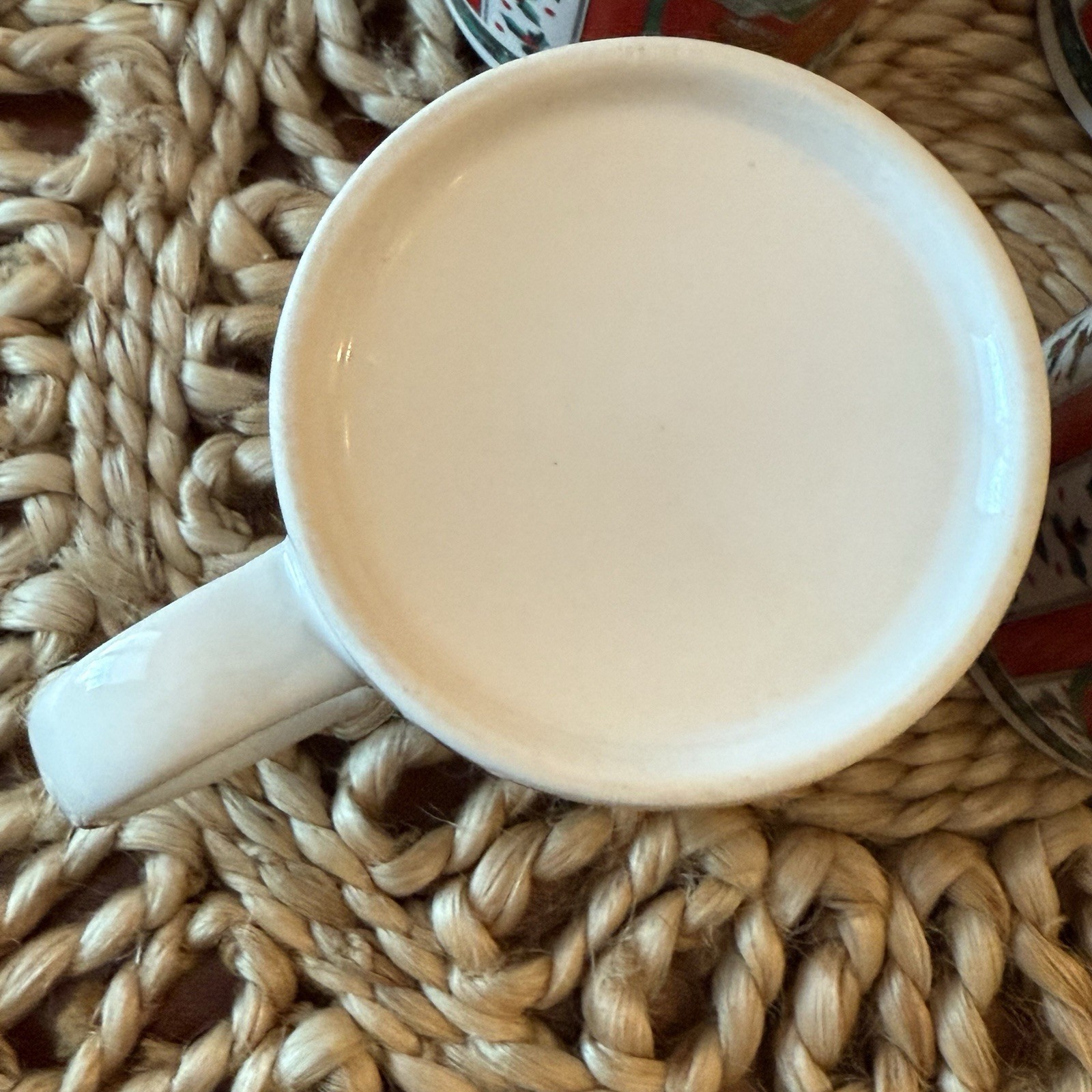 Vintage Christmas Goose Coffee Mugs – Set of 4 – 1980s Holiday Cottagecore