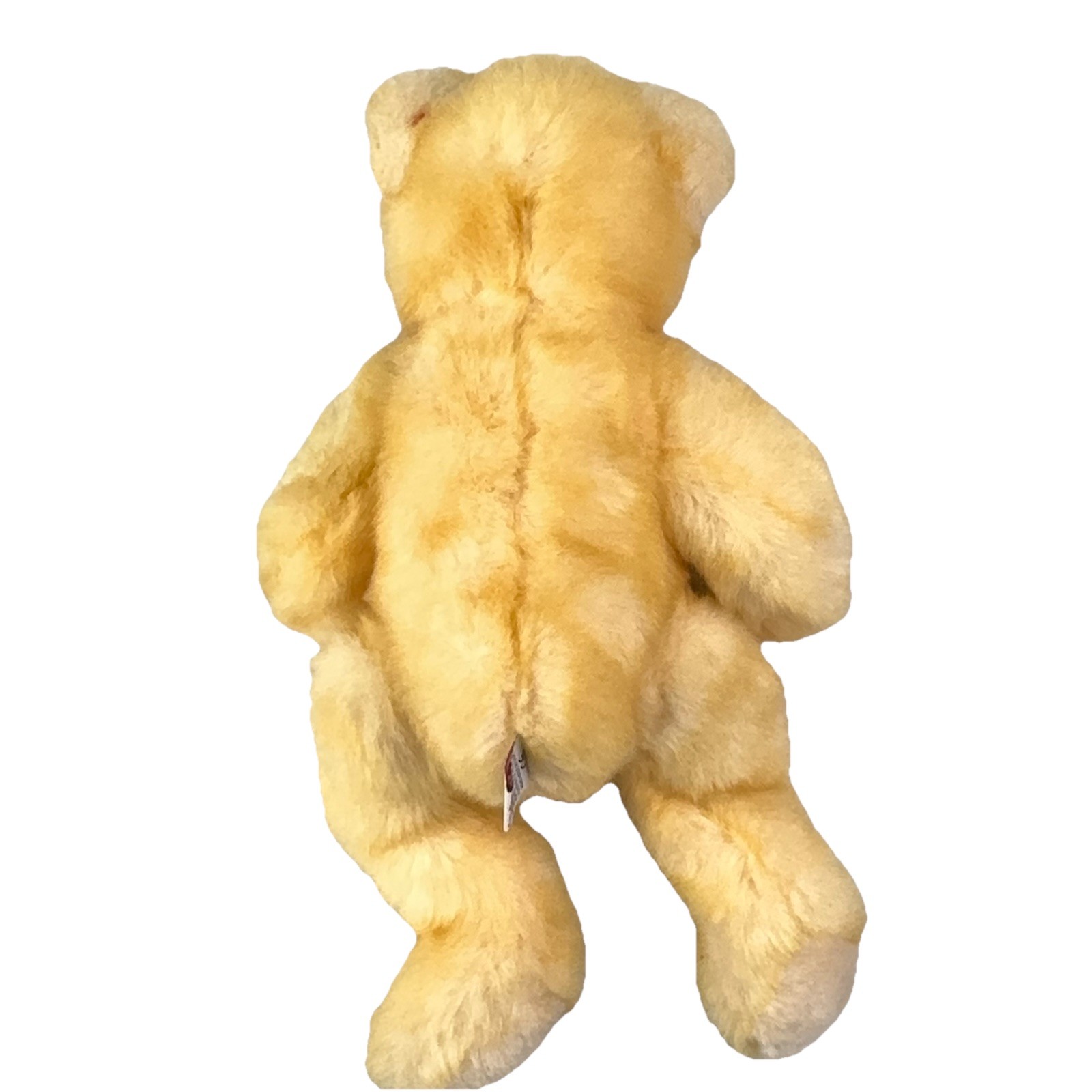 Vtg Ty 1999 Retired Plush Teddy Bear 14” Golden Stuffed Animal Toy Excellent