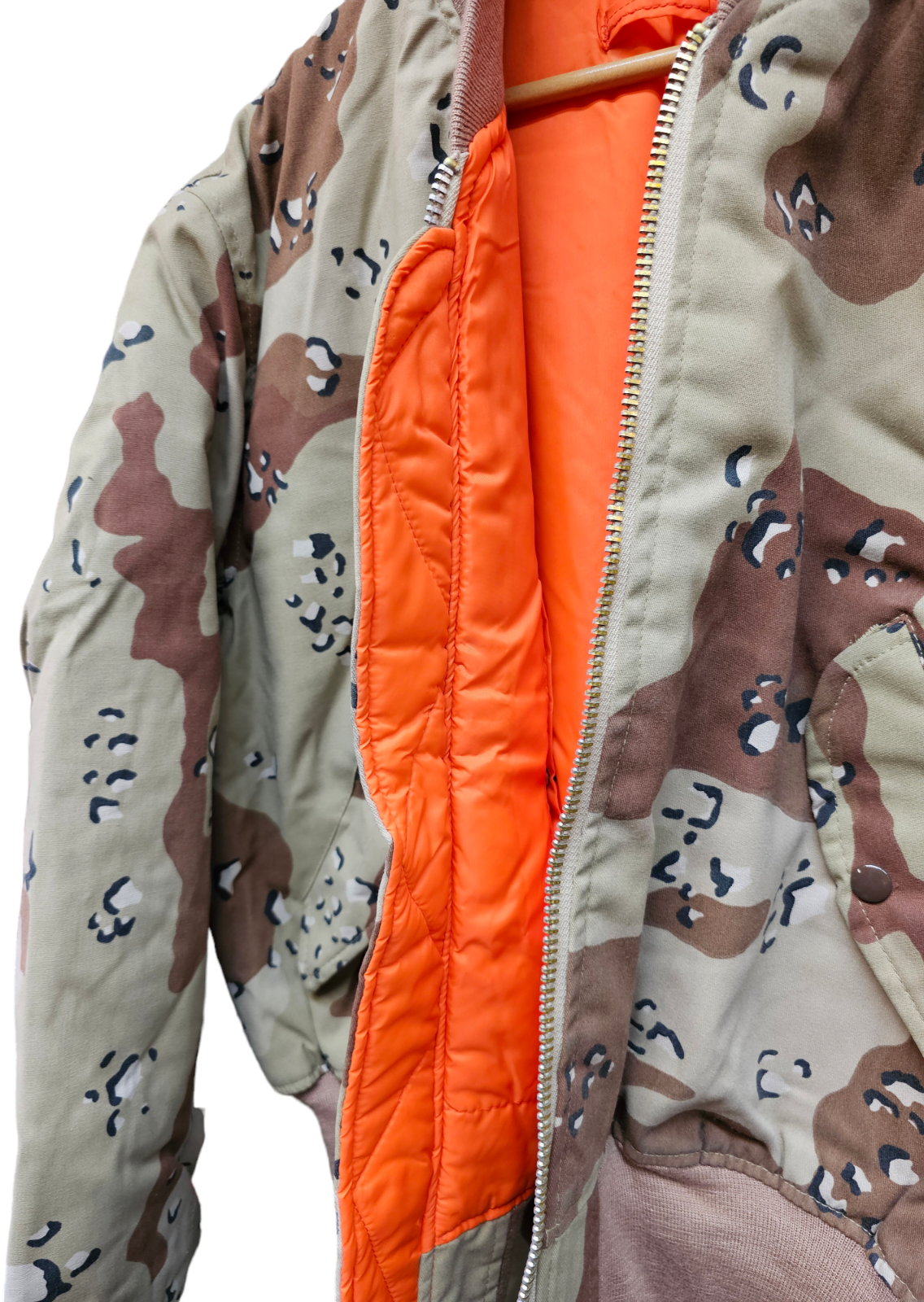 New RARE Corinth 6 Colour Desert Choc Chip Camo MA1 Flight Jacket S M L XL