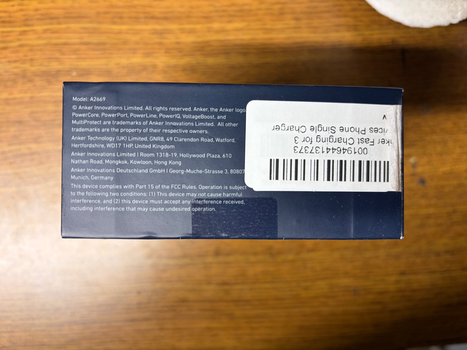 New Anker Prime 67W USB-C GaN 3-Ports Wall Charger - Black (A2669)