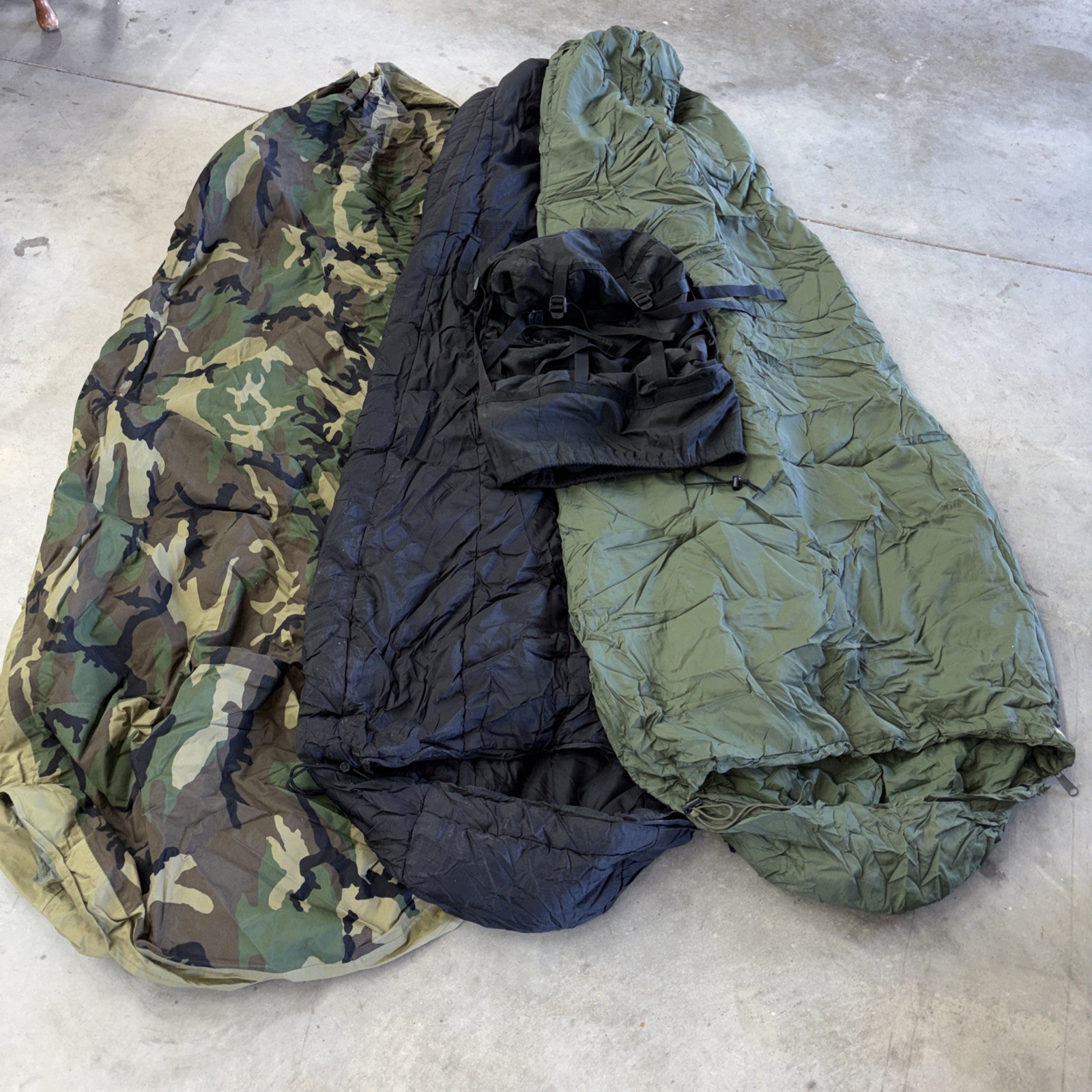 Modular Sleep System (4 - Part) - Used Good Military Sleeping Bag