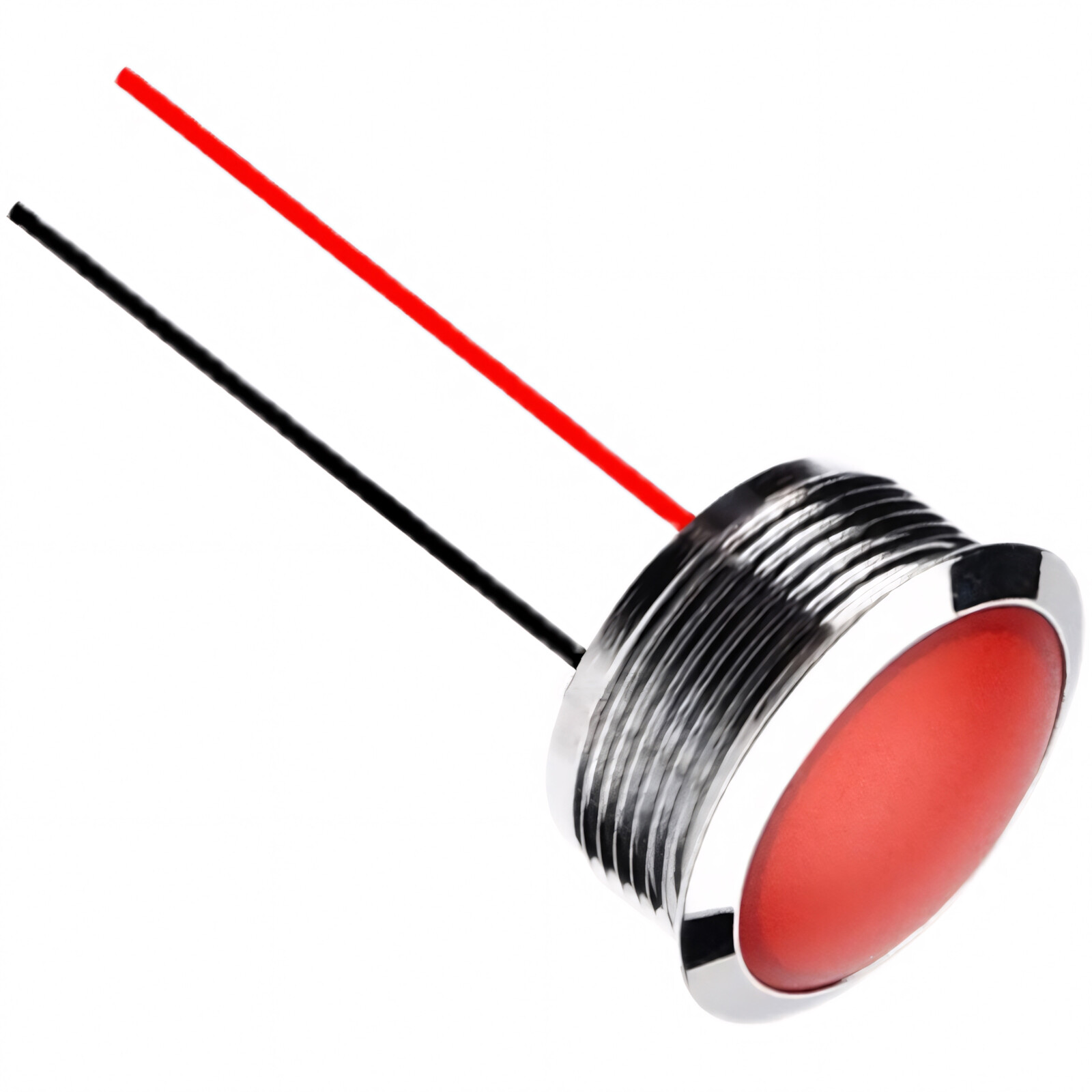 Metal Indicator Light LED Waterproof Small Line Power Signal Light AC/DC 3V-220V