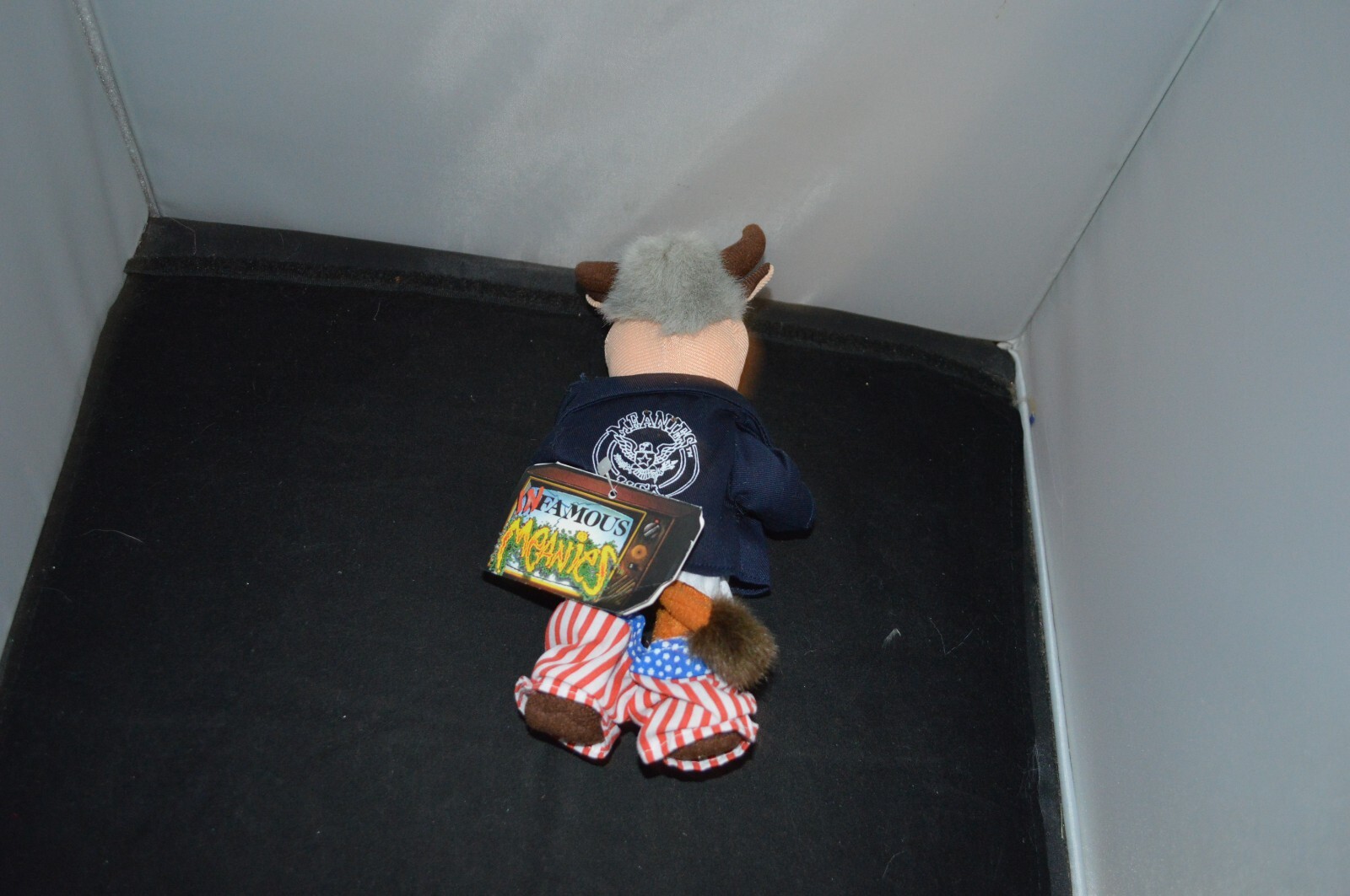 VTG Funny Famous Meanies Pants Down Bill Clinton Plush w/ Tags 8" W3