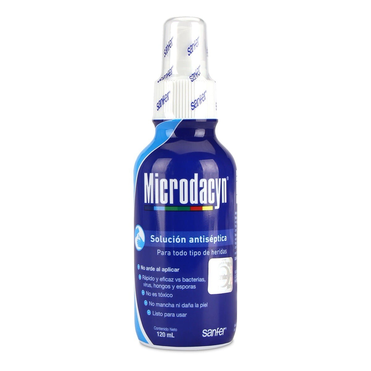 Microdacyn 120ml Solucion Antiseptica Wound Care