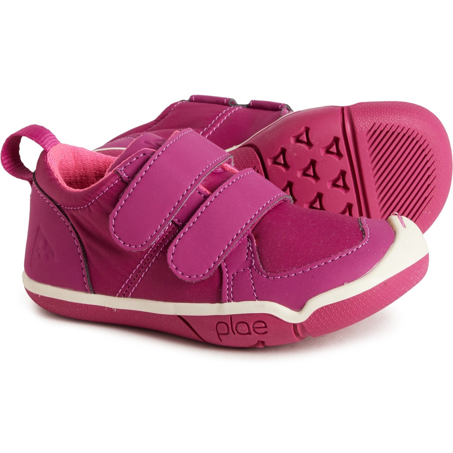 Plae Toddler / Little Girls Lucien Sneakers in Festival Fuchsia *New in Box*