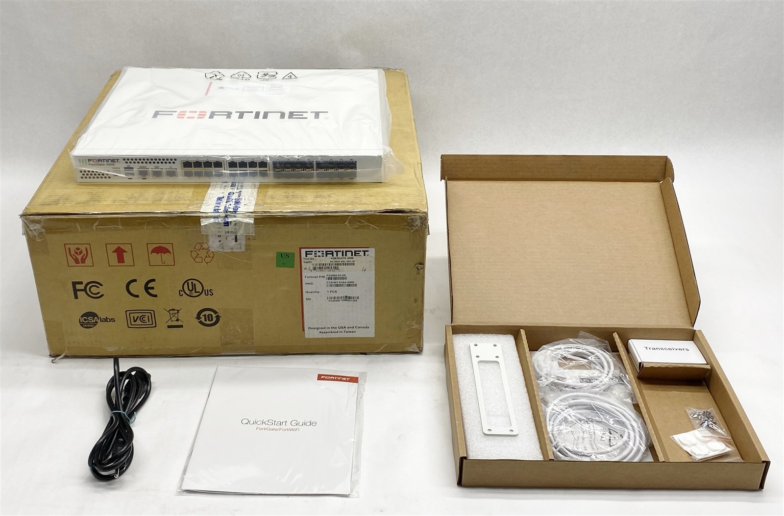 Fortinet Fortigate 400e FG-400E Network Security Appliance Firewall New open box