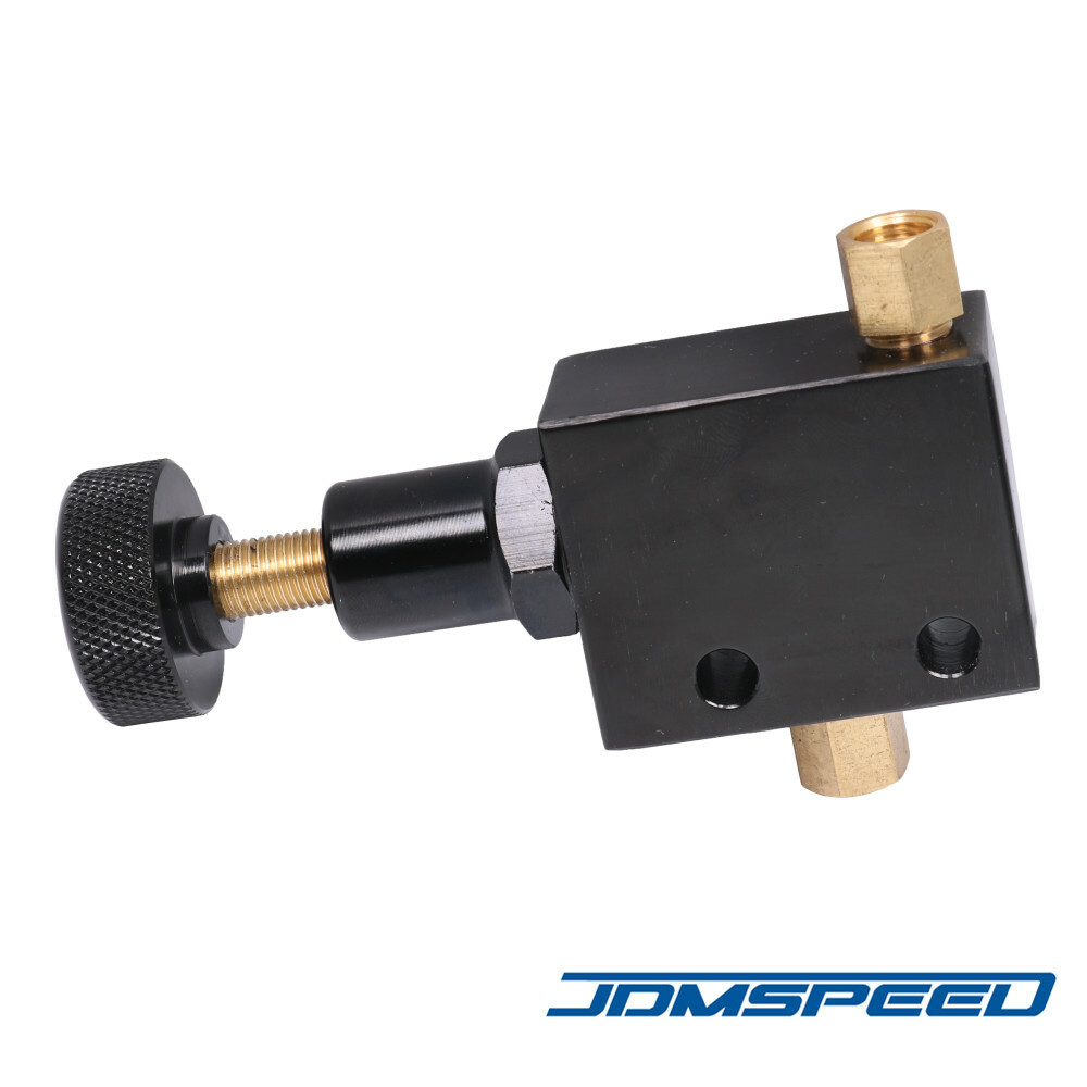 New Aluminum Knob Adjustable Disk Brake Proportioning Valve Universal Type