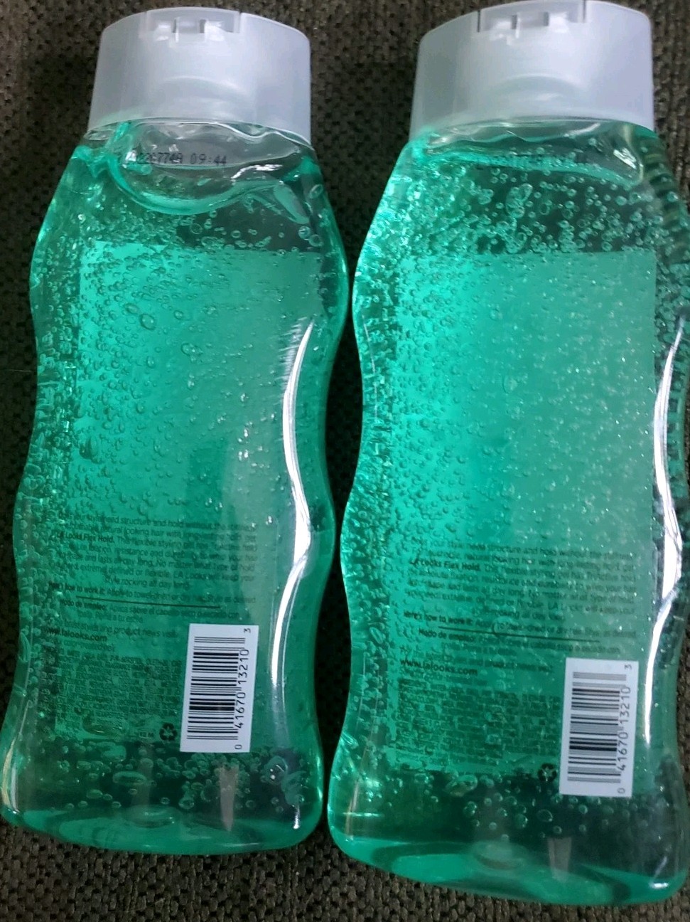 New ( 2 ) Bottles of LA Looks Flex Hold Level 8 Hold Alcohol Free Hair