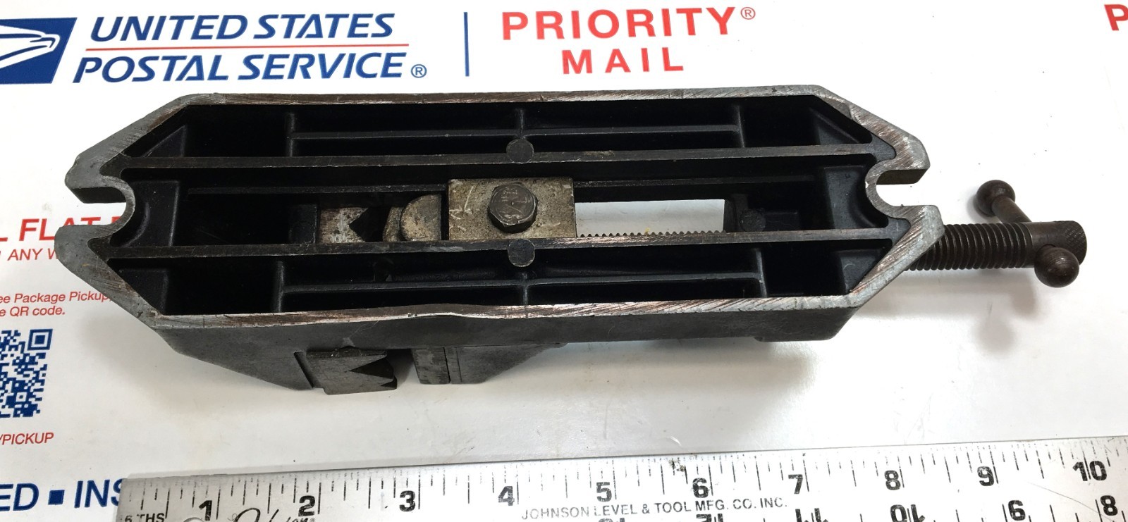 Vintage Drill Press Vise - Unique Multi Angle Jaws - 2 3/8" Wide x 2-3" Capacity