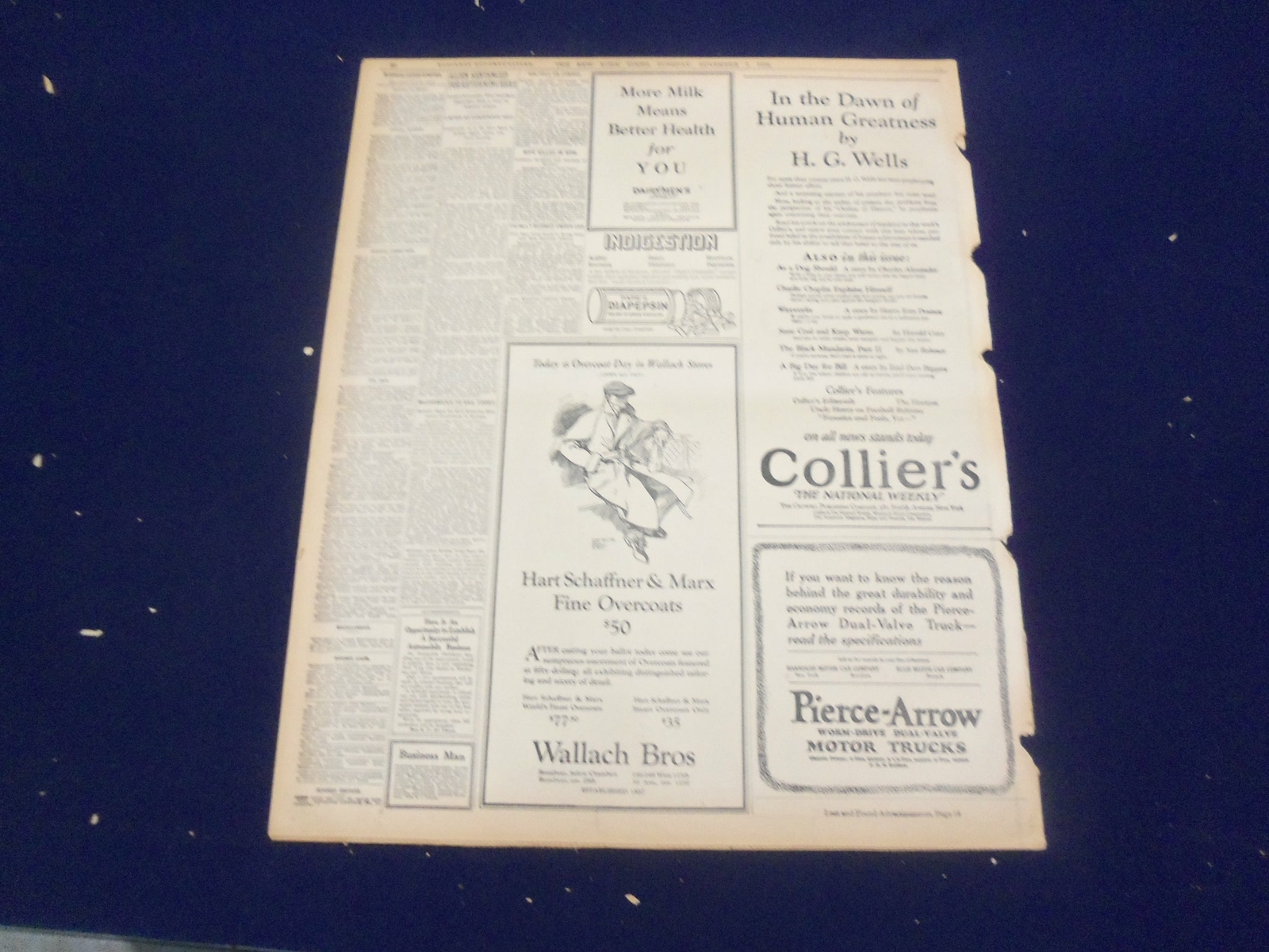 1922 NOVEMBER 7 NEW YORK TIMES- OPPOSING LEADERS FORECAST VICTORY TODAY -NT 8420