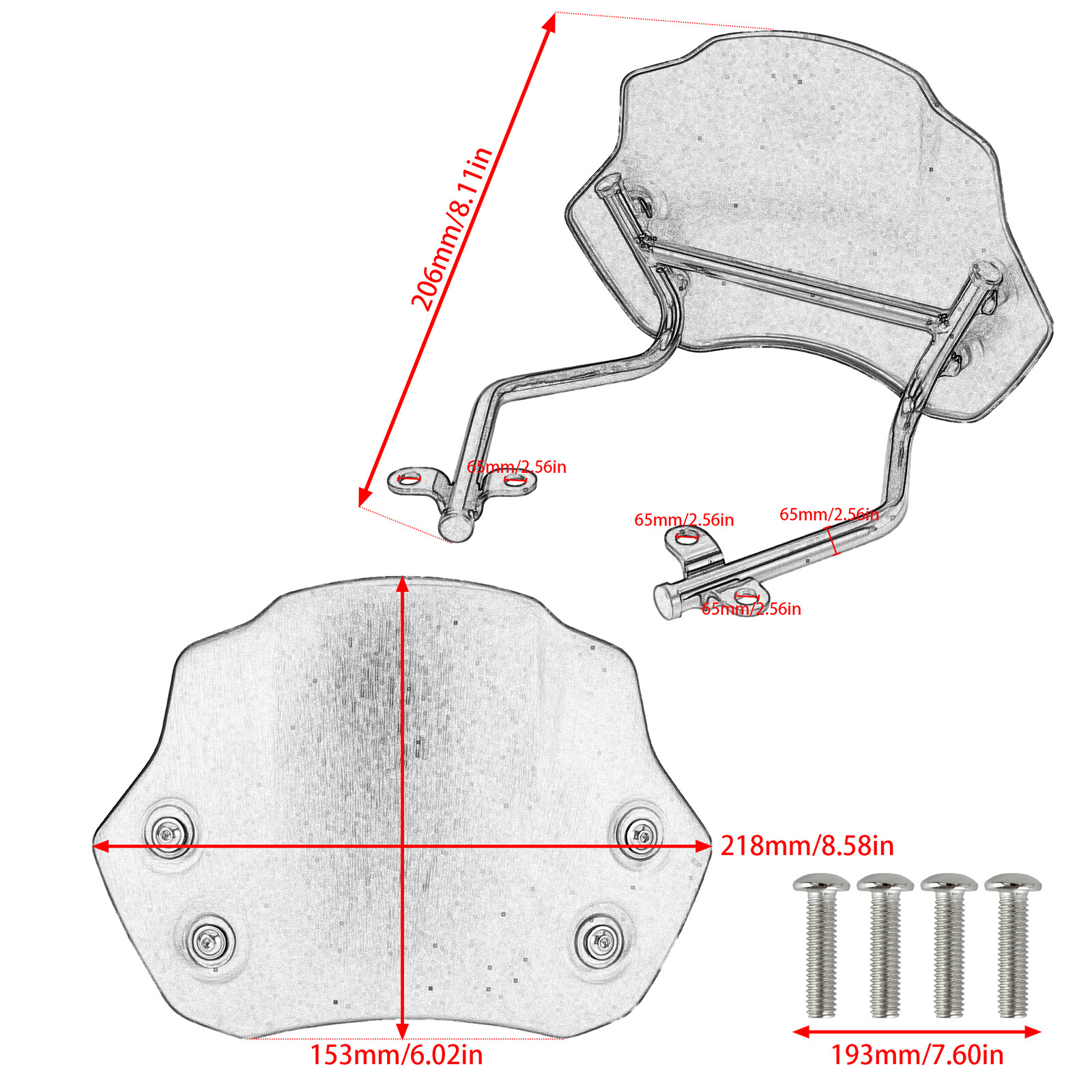 Windshield Windscreen Headlight Fairing For BMW R Nine T Pure Scrambler R 12 9T
