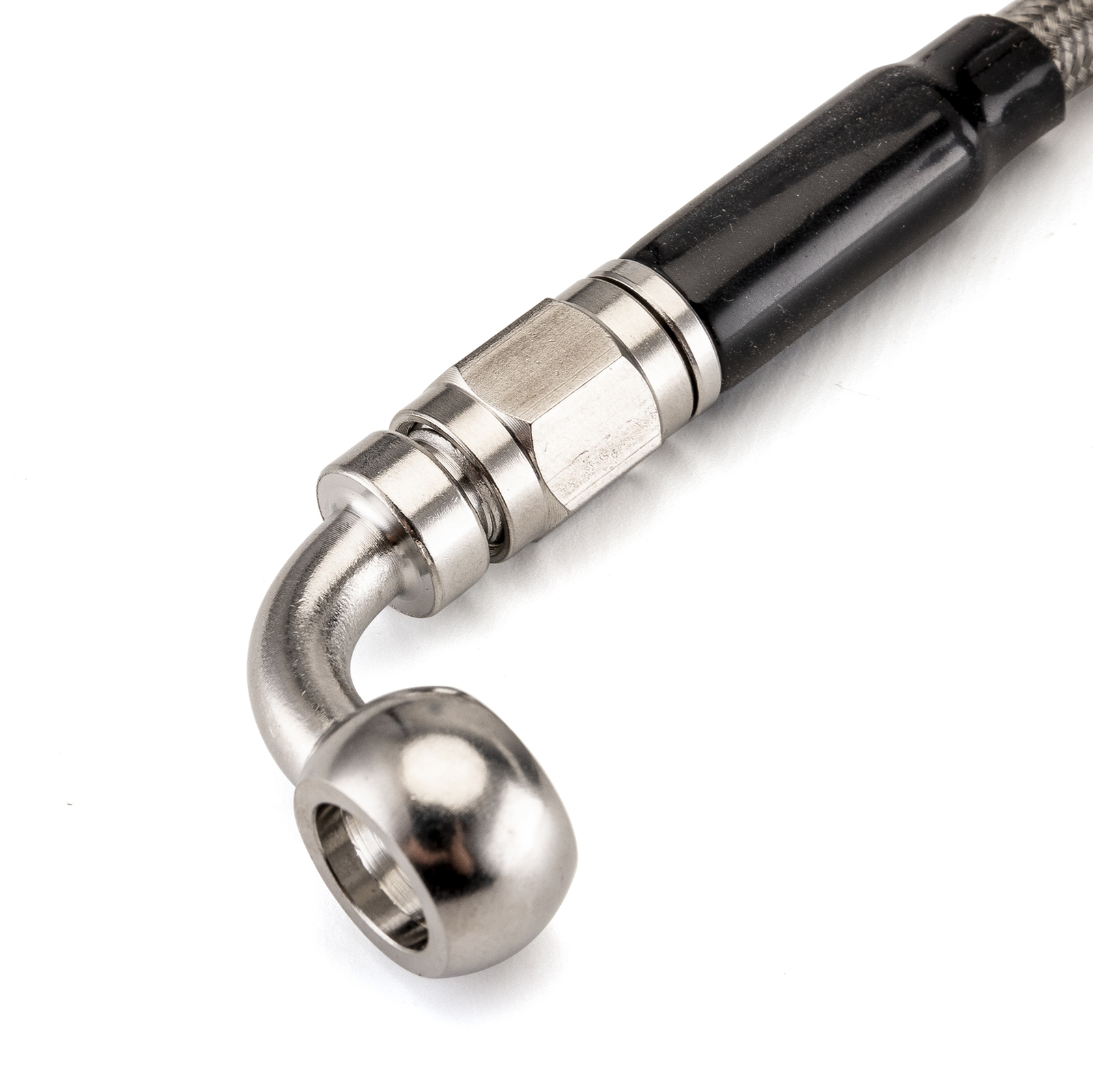 Non-ABS Brake Line Kit Front +8" For Harley Sportster Hugger XLH 883 1988-2003