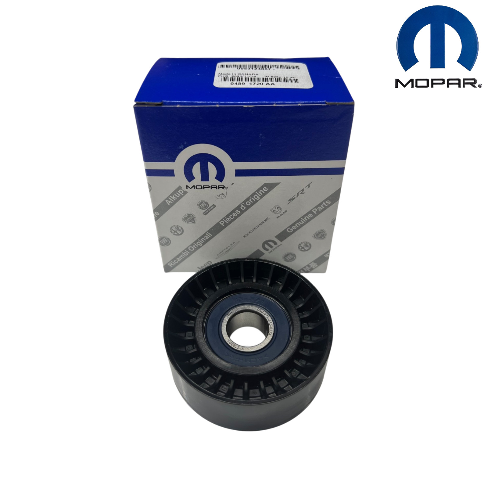 2005-2024 JEEP DODGE CHRYSLER RAM IDLER PULLEY 4891720AA OEM MOPAR GENUINE NEW