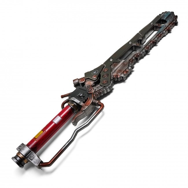 37” Fallout 4 Ripper Extended Chain Sword Replica Collectible Foam Cosplay Game
