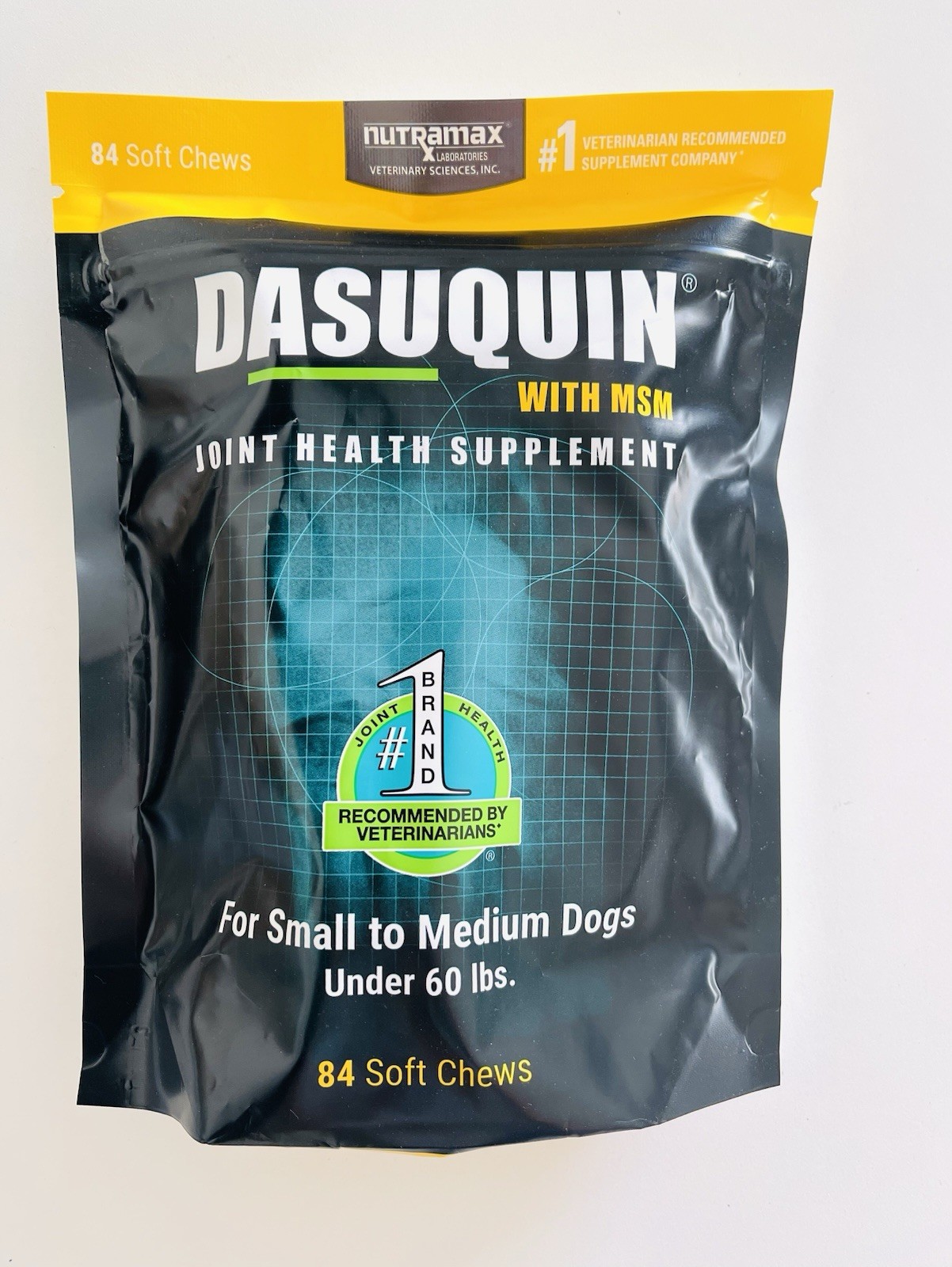 Nutramax Dasuquin with MSM Soft Chews for Small/Medium Dogs 84 ct expire 04/2027