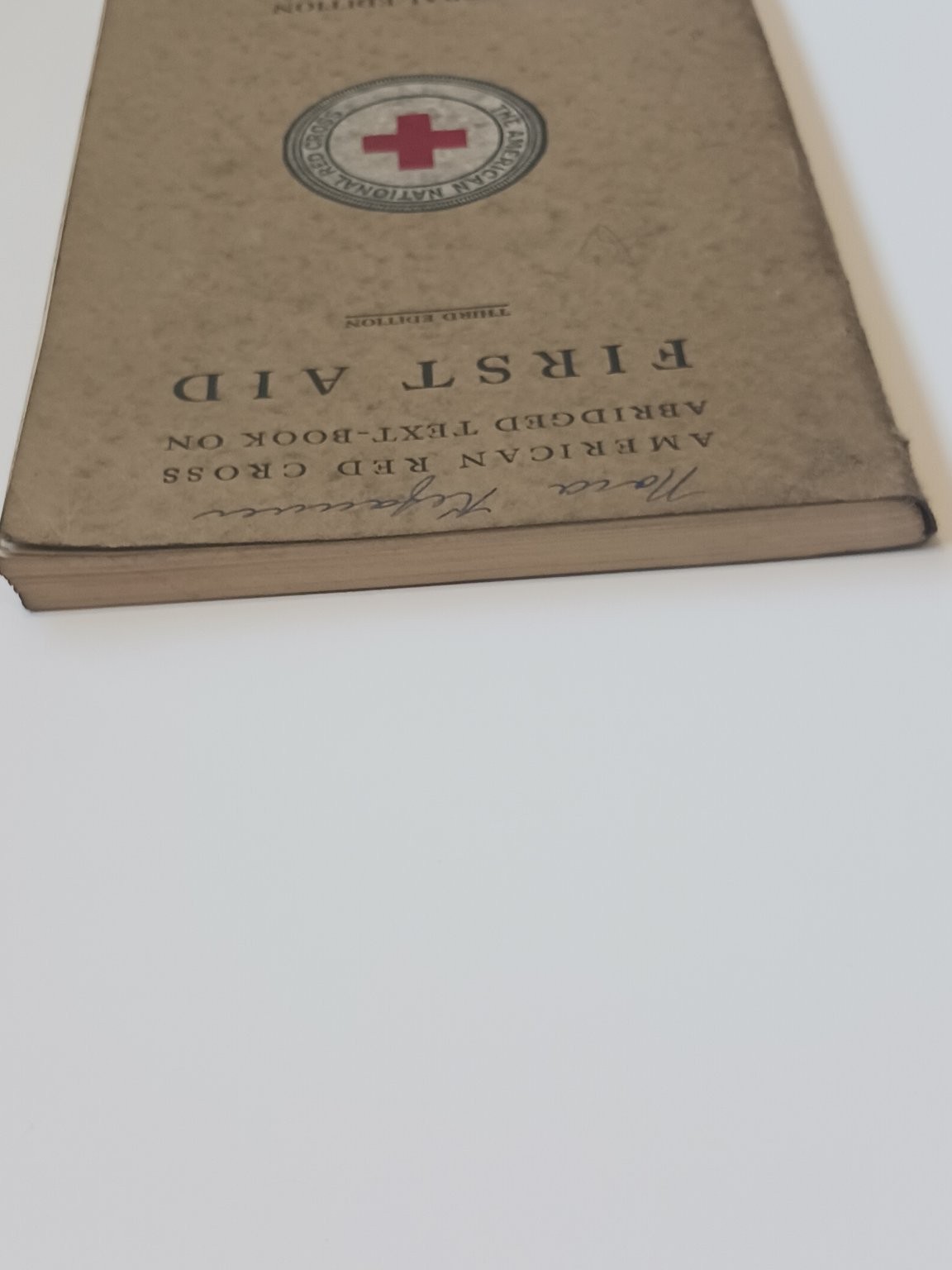 1925 American Red Cross First Aid Abridged Textbook Manual Third Edition