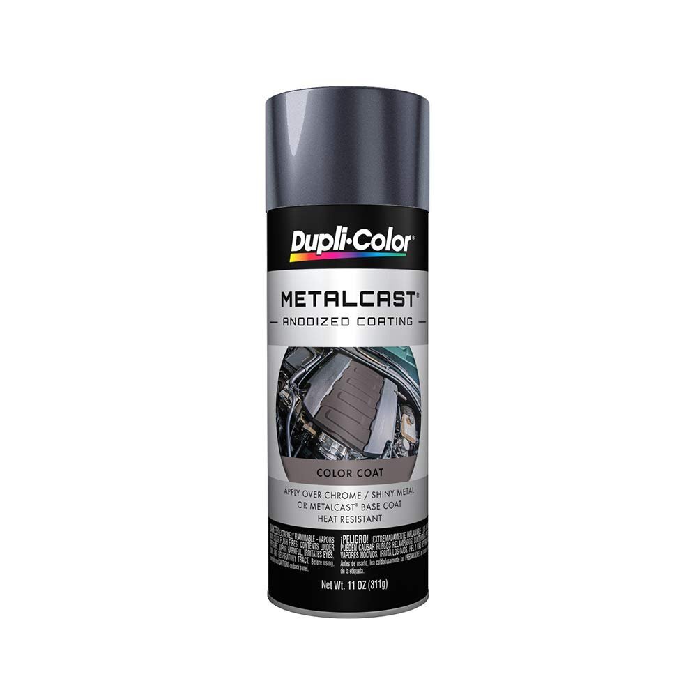 Dupli-Color MC206 Metalcast Automotive Spray Paint - Black Smoke Anodized...