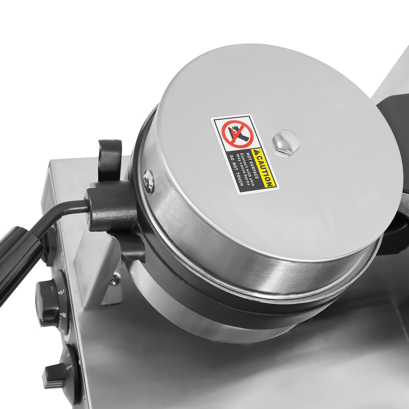 Commercial Dual Head Belgian Waffle Maker Rotating Double Waring Breakfast Maker