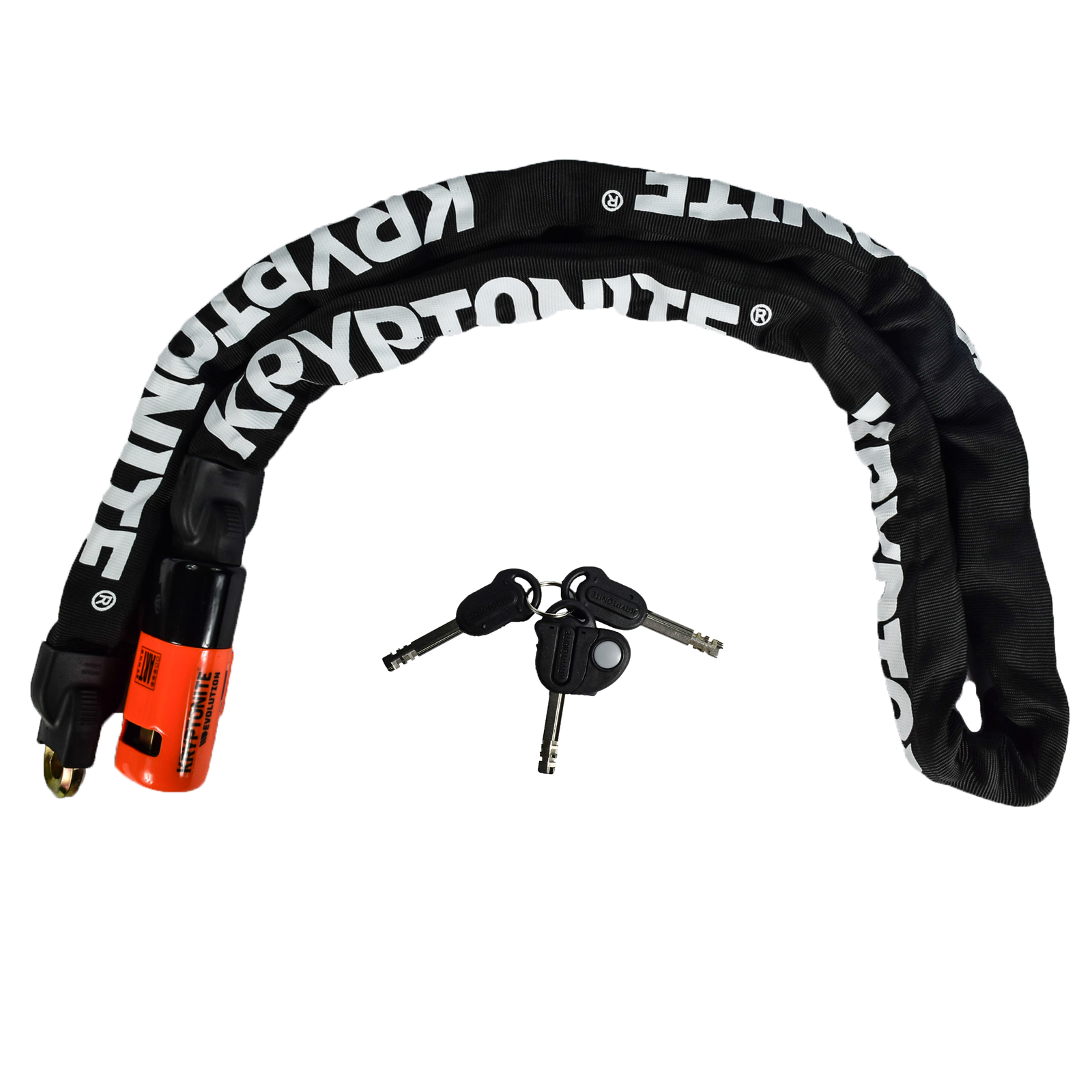 Kryptonite Evolution Series 4 1016 Integrated Chain 5.25ft (160cm)