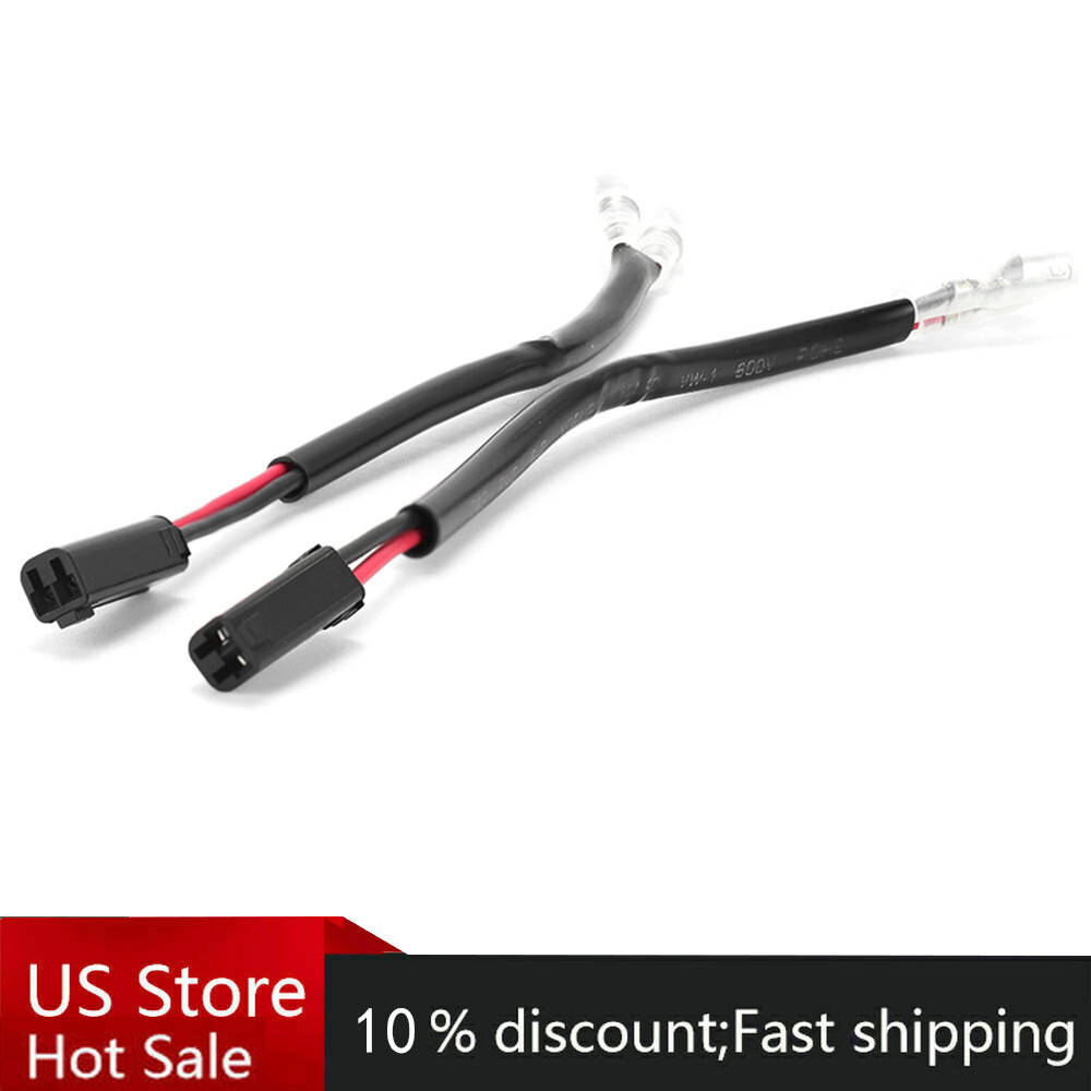 Turn Signal Light Wires Adapters Plug Connector For SUZUKI GSXR 600/750 DRZ400SM