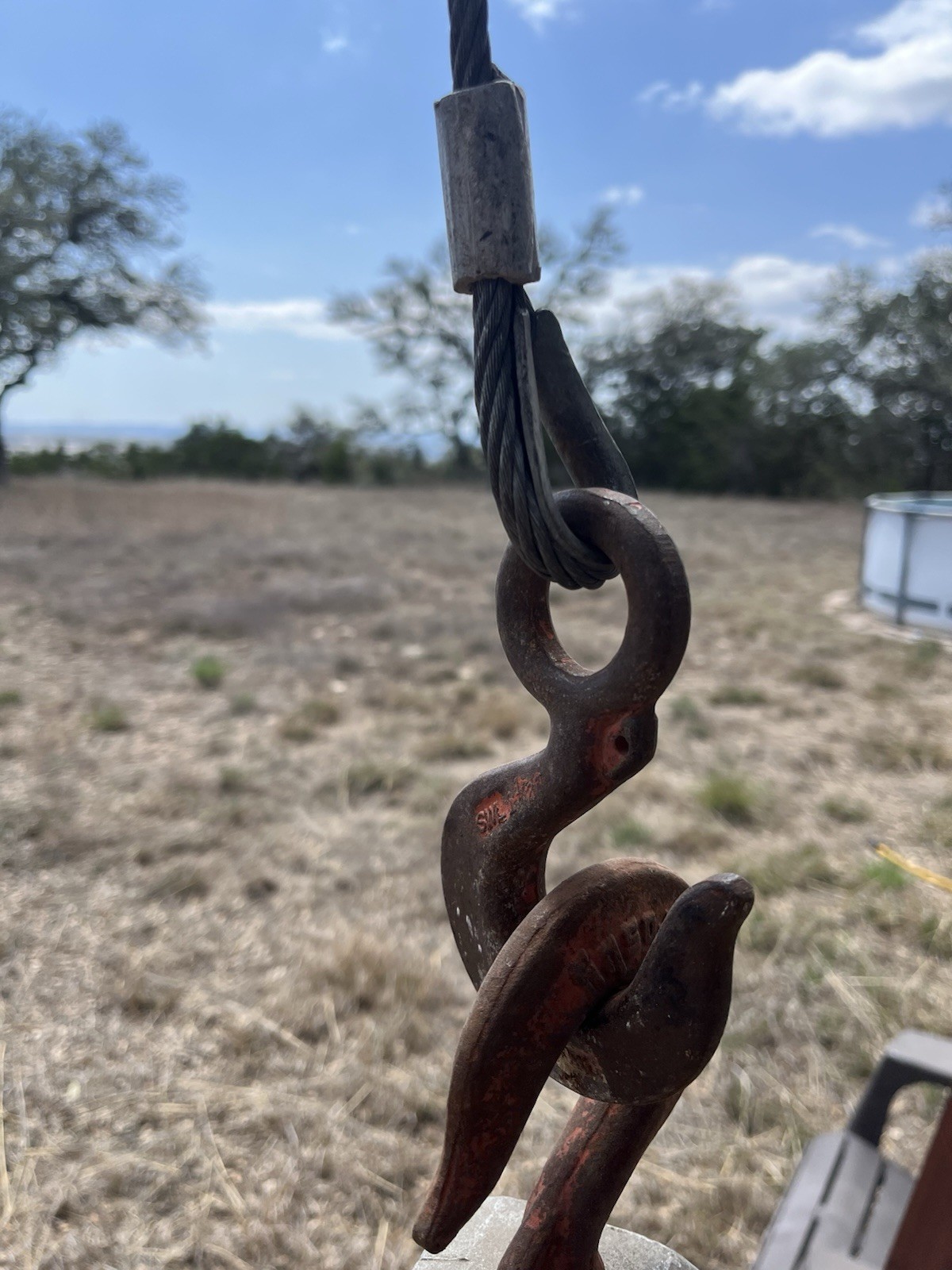 LUG-ALL Model 6000-15 Aluminum Hoist MFG By Lincoln Precision For Lug-All Tested