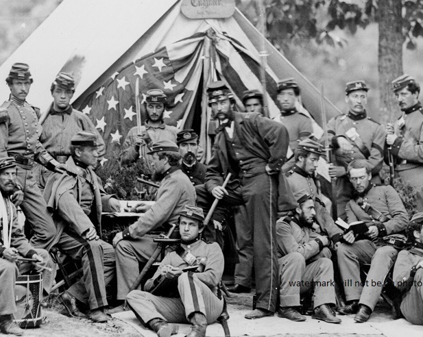 Engineers of the 8th New York State Militia - 1861 8"x 10" Civil War Photo #131