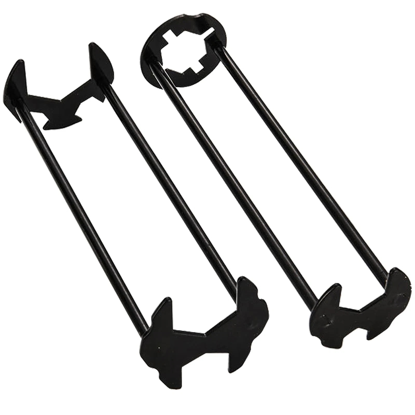 2pcs Basin Wrench Multifunctional Sink Wrench 7 Sizes Faucet Tool Four-jaw+++