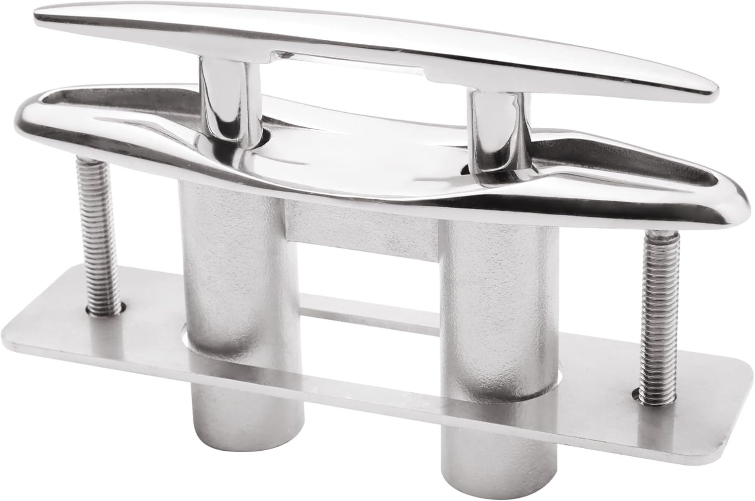 Boat Cleat 8" Pull Up Deck Cleat Flush Mount 316 Stainless Steel Cleat Marine