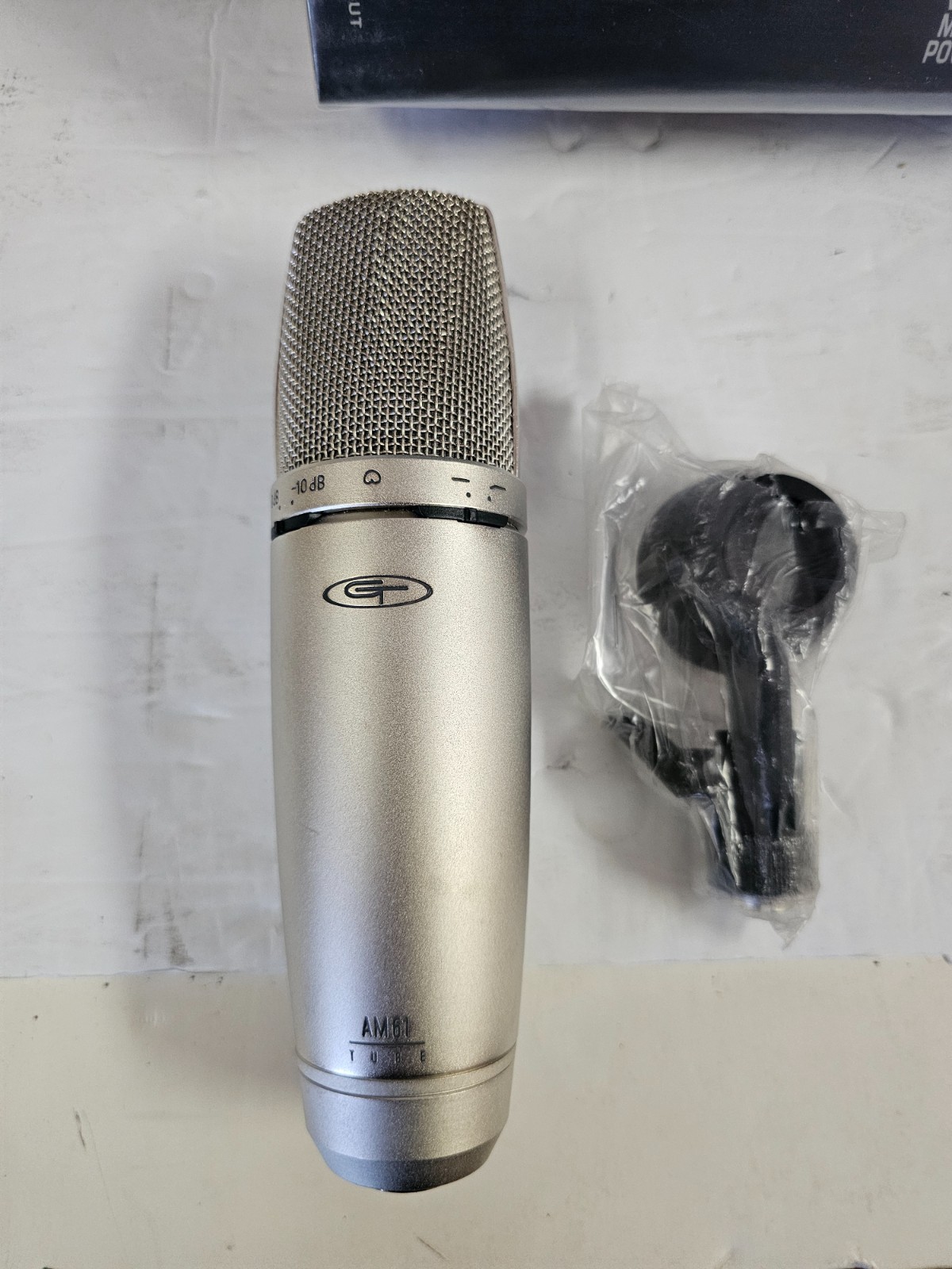 Groove Tubes Alesis AM61 Tube Microphone AND Power Supply AND CABLE LOT O