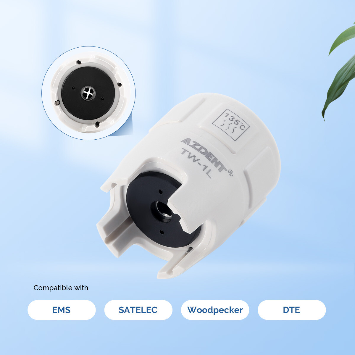 AZDENT Dental Piezo Scaler Tip Torque Wrench Key for EMS /SATELEC/Woodpecker/DTE