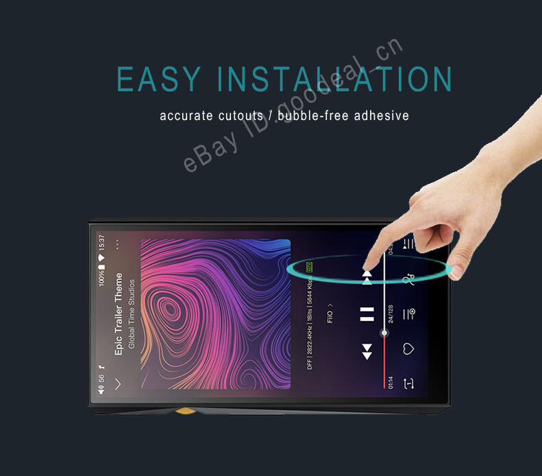 Tempered Glass Screen Protector Film For FiiO M11 / M11 Pro