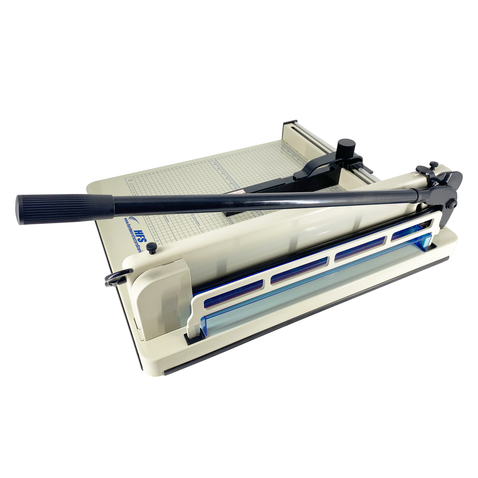 HFS Heavy Duty Guillotine Paper Cutter - 17" Commercial Metal Base A3/A4 Trimmer