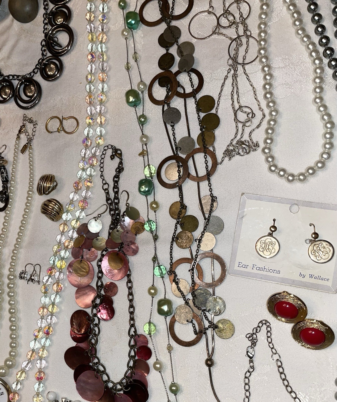 Huge Estate Jewelry Lot 83 Enamel, Alpaca, All Wearable, Marked Joan Rivers Iman