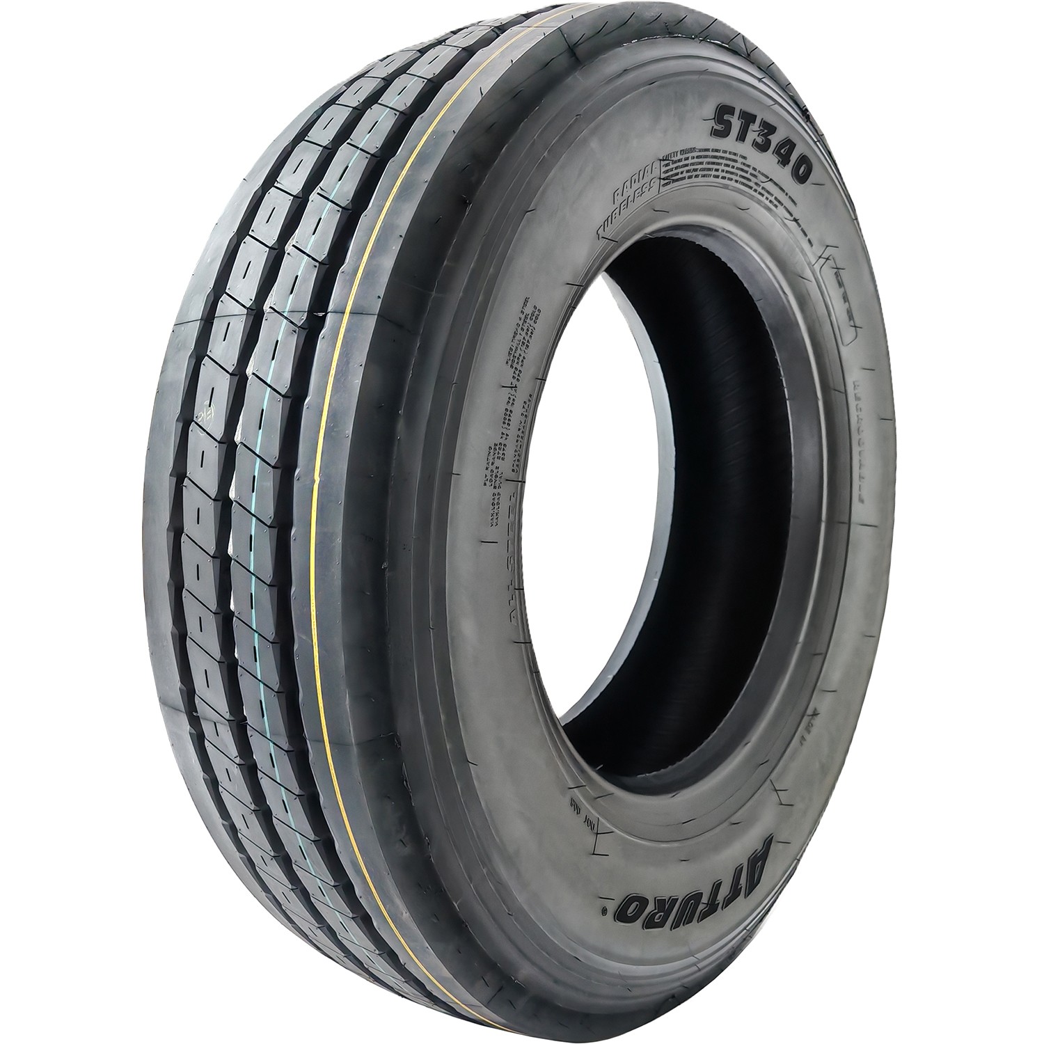 Tire Atturo ST340 All Steel 215/75R17.5 Load H 16 Ply Trailer Commercial