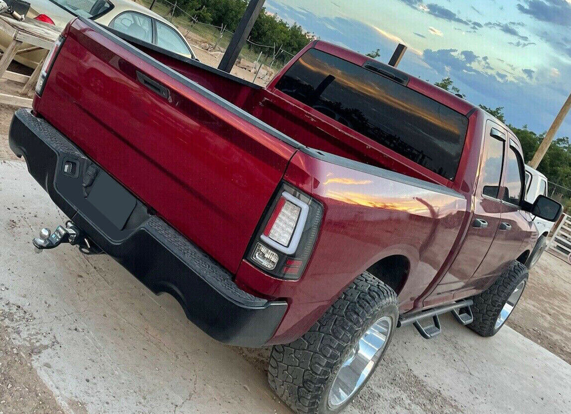 Painted To Match - Rear Step Bumper Assembly for 2009-2018 Dodge RAM 1500