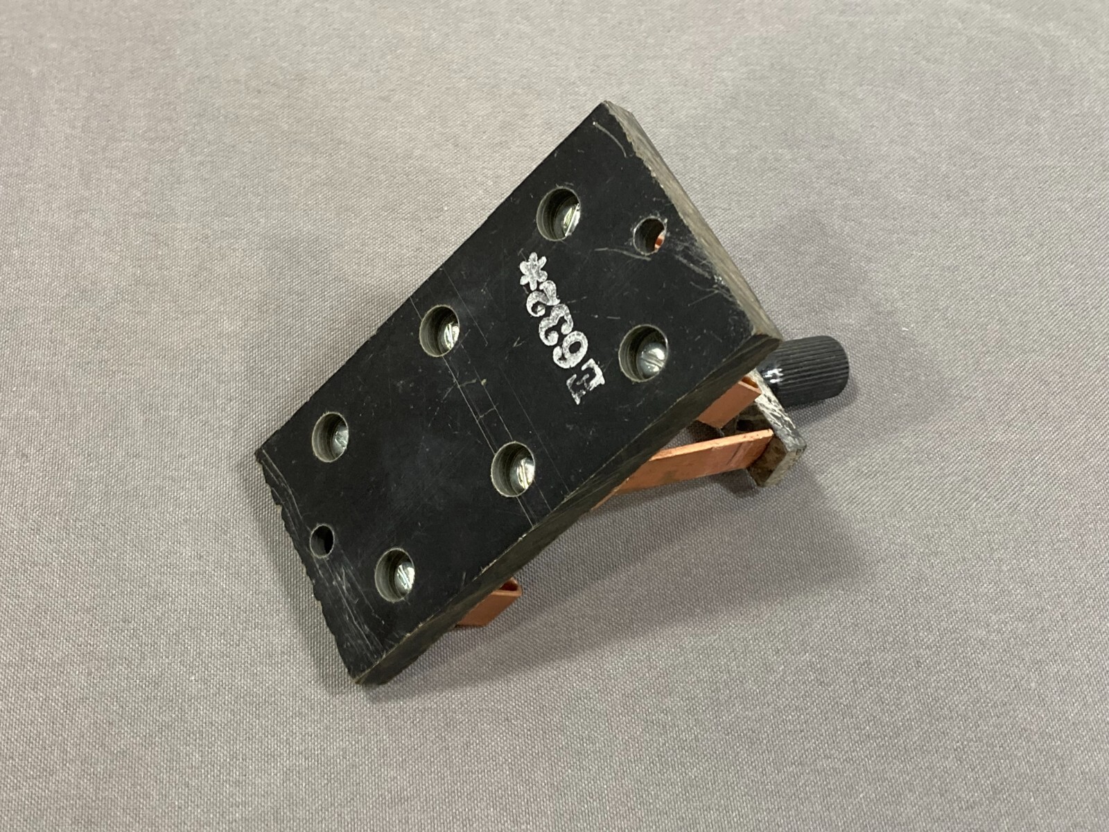 Vintage Industrial Electric Knife Blade Switch Frankenstein Steampunk Copper HO