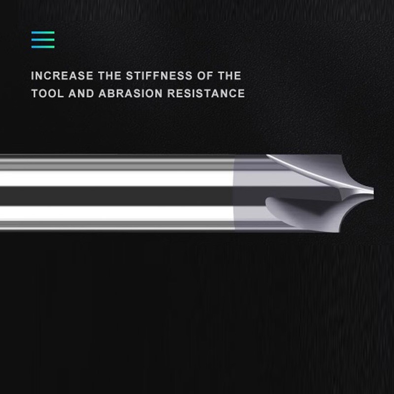 Corner Rounding End Mill R0.2-R8.0 Milling Cutter Tungsten Carbide Router Bit