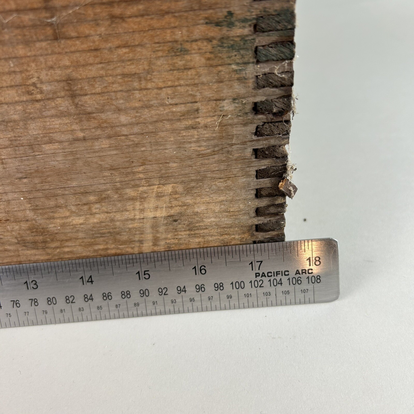 Antique 25lb Explosive Dynamite Dovetail Wood Crate ICC 14 National Eldred PA