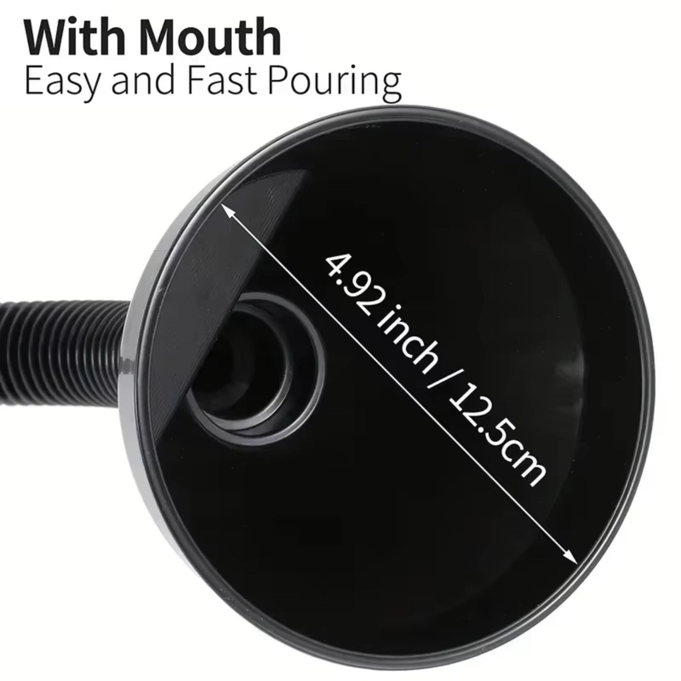 Flexible Large Funnel Oil Water Gas Fuel Spout Funnel for Car Motorcycle Boat