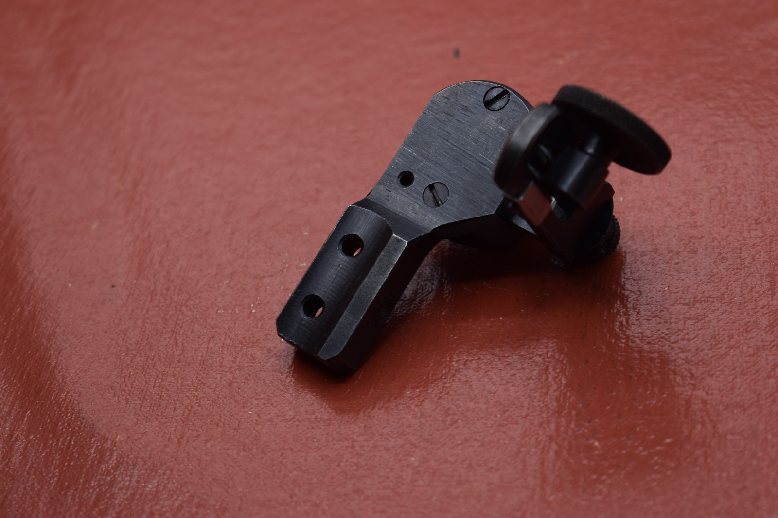 Really nice unknown vaver rear peep target sight no screw NICE