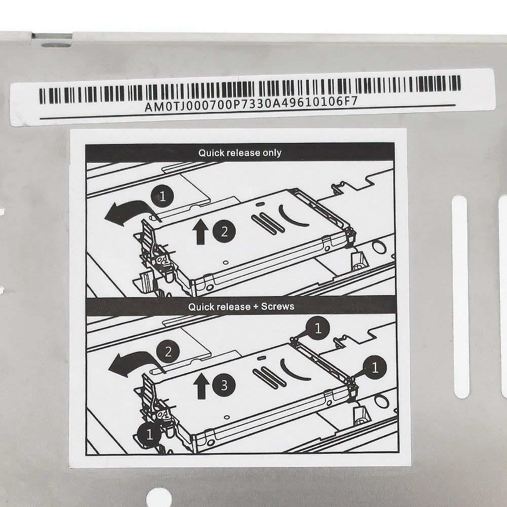 NEW Hard Drive Caddy Bracket with Screws for HP ZBOOK 15 ZBOOK 17 G1 G2 USA Ship