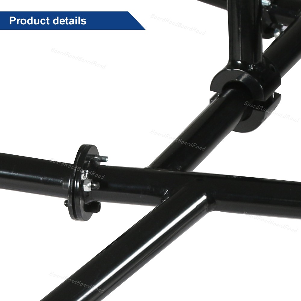 Fit Polaris 2015-2020 RZR 900 Rear Bumper Spare Tire Carrier Cargo Rack Mount