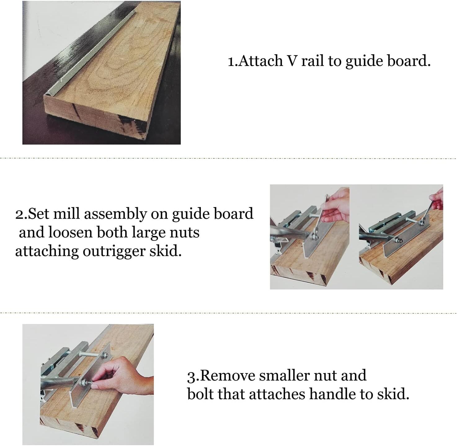 Granberg Portable Chainsaw Edging Sawmill, G555B - 24 Inch